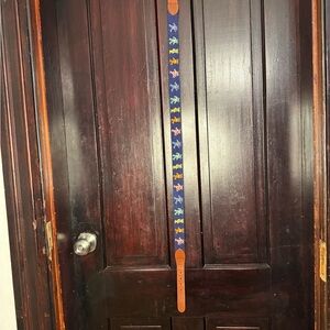 Smathers & Branson Dancing Bears Needlepoint Belt